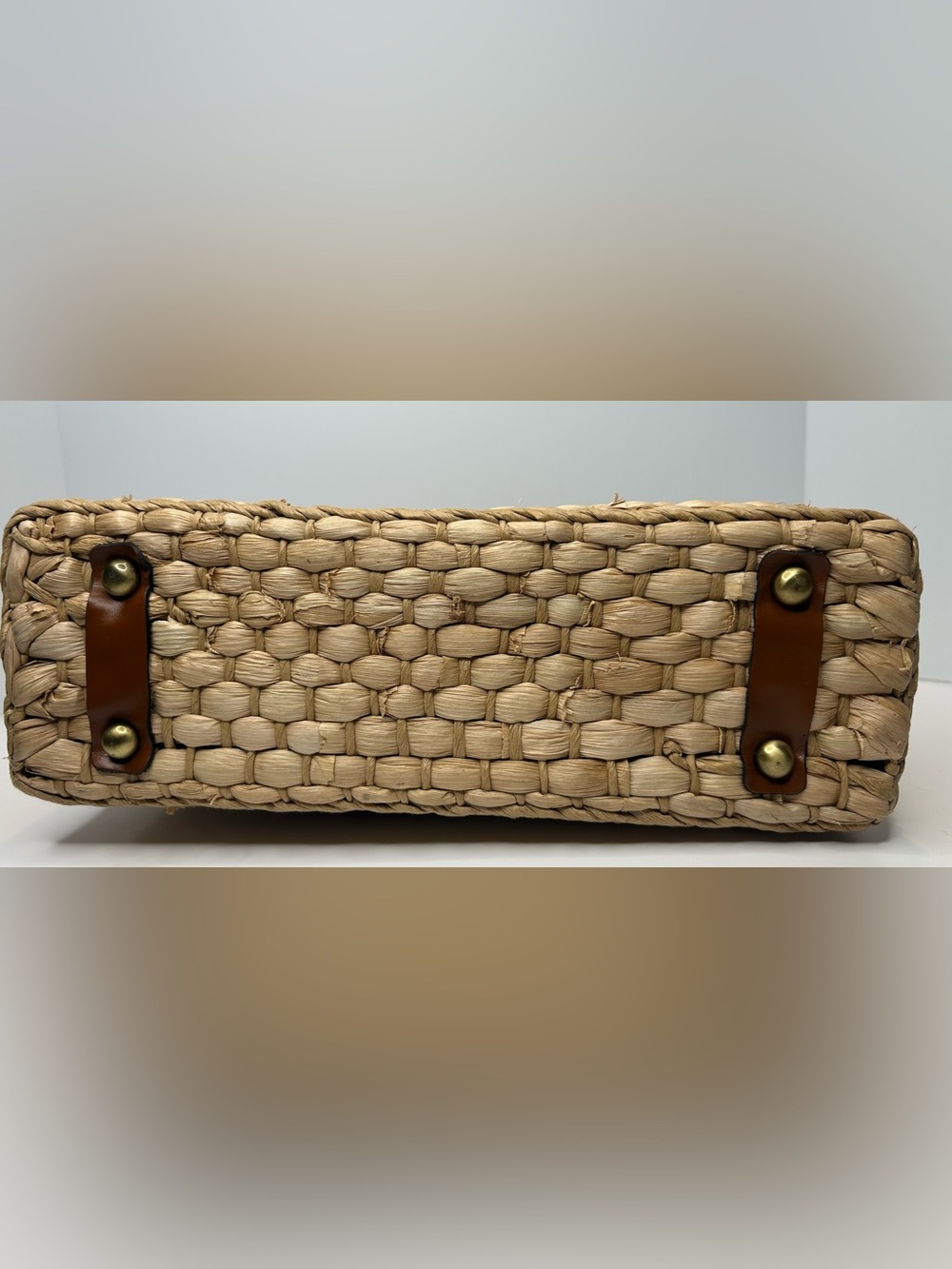 Patricia Nash Valpiana Straw Handle Satchel Bag - Picture 7 of 11